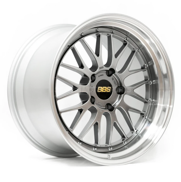 BBS LM - 20x8.5 +50 5x112, Diamond Black w/ Diamond Cut Rim
