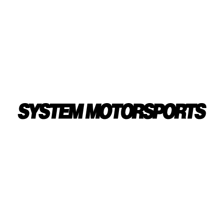 System Motorsports Die-Cut Sticker - White (13"x1")