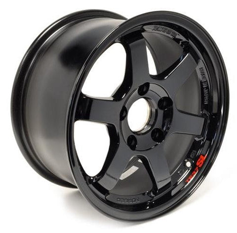 Rays Volk Racing TE37SL - 15x8 / +35 / 4x100 - Gloss Black *Set of 4*