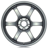 Gram Lights 57DR - 18x10.5 / +12 / 5x114.3 - Gunblue II *Set of 4*