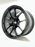 BBS RI-A - 18x9.5 +23 / 18x10.5 +22 / 5x120 - Gloss Black (E46 M3 / E9x M3 Fitment) *Set of 4*