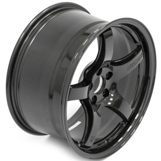Gram Lights 57CR - 18x9.5 / +38 / 5x114.3 - Glass Black *Set of 4