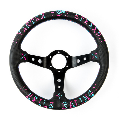Vertex SPEED Steering Wheel - 350mm (STW-VERSPD-PINK)