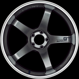 Advan GT - 18x9.5 +22 / 18x10.5 +24 5x120 Machining & Racing Metal Black *Set of 4*